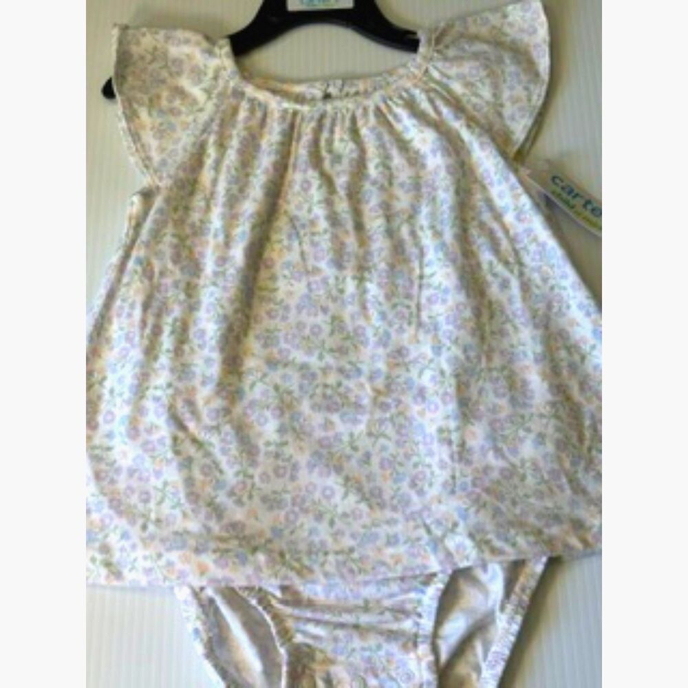 Carter's Little Girl Dress Onesie Size 24 Month